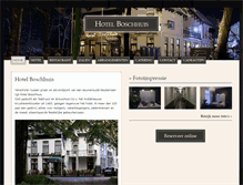 Tablet Screenshot of hotelboschhuis.nl